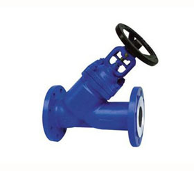 DIN Y-pattern Bellows Globe Valve